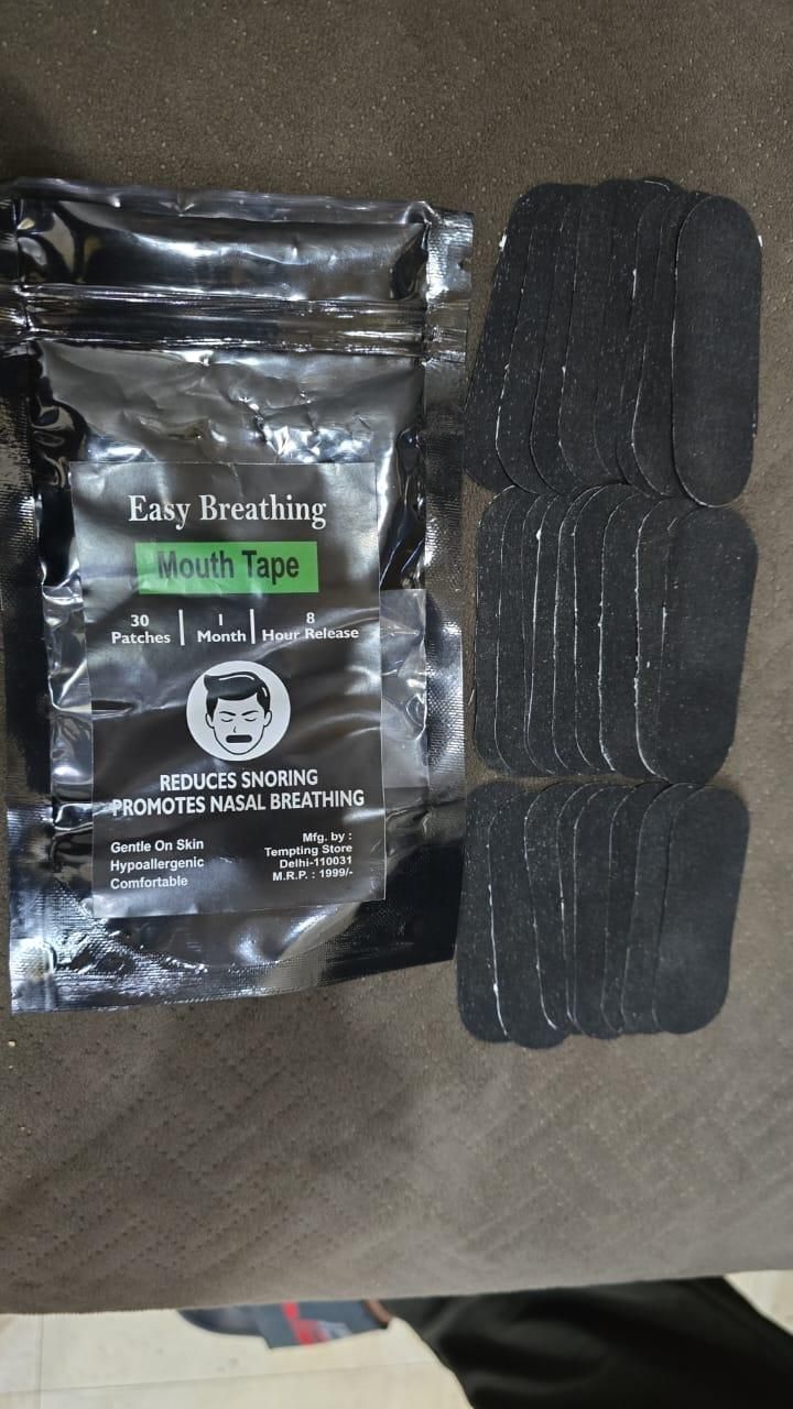 Easy Breathing Mouth Tape 30 Pcs