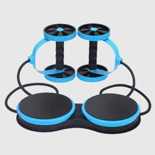 Abdominal Roller Wheel with Knee Pad